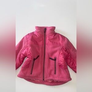 Cozy Pink Kids Puffer Jacket